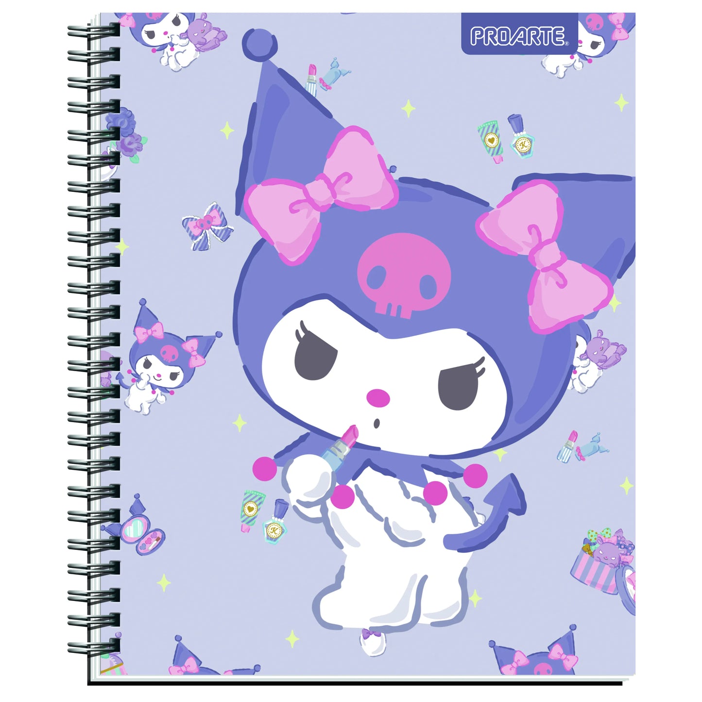 Cuadernos Universitarios Kuromi Pack 10 Unidades 100 hojas