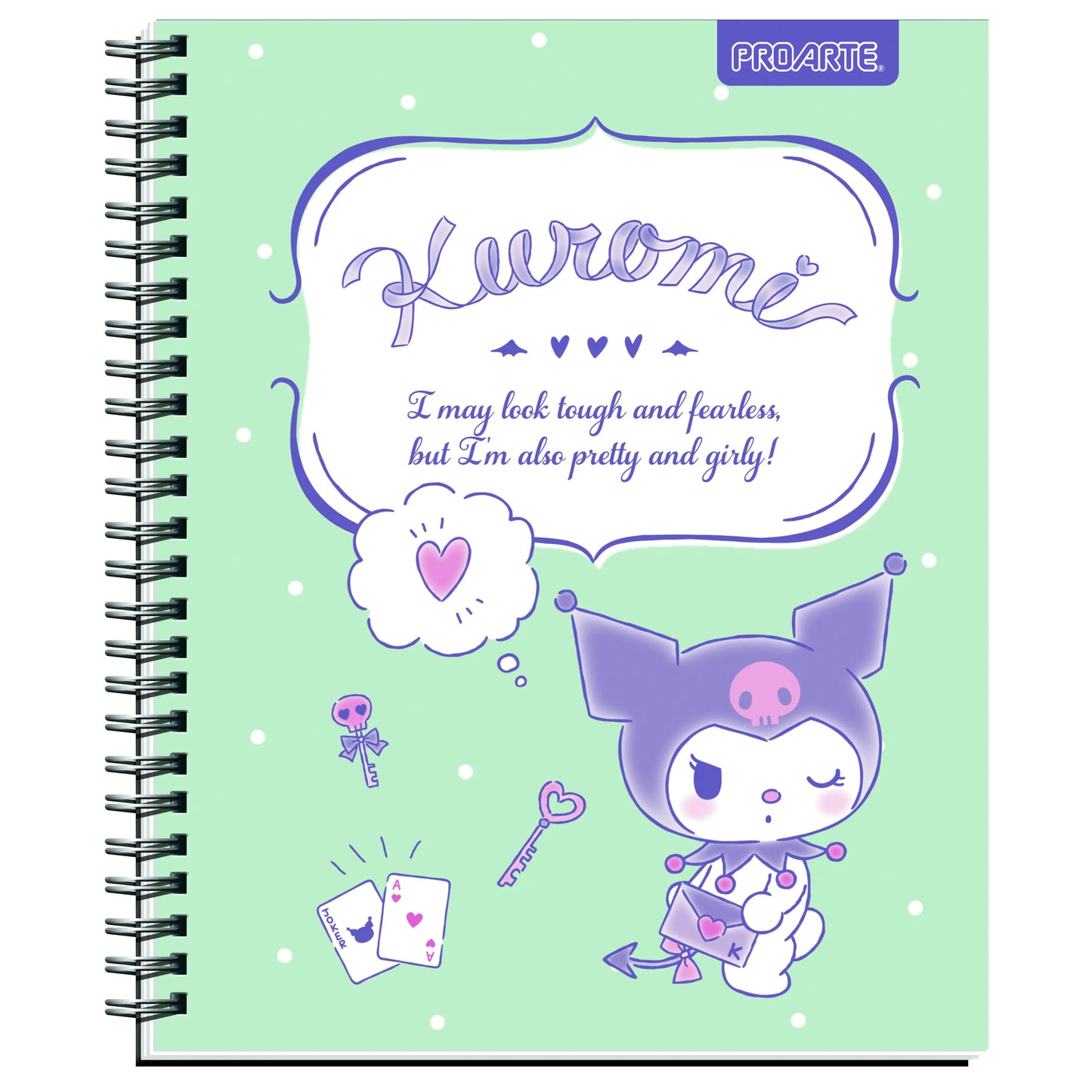 Cuadernos Universitarios Kuromi Pack 10 Unidades 100 hojas