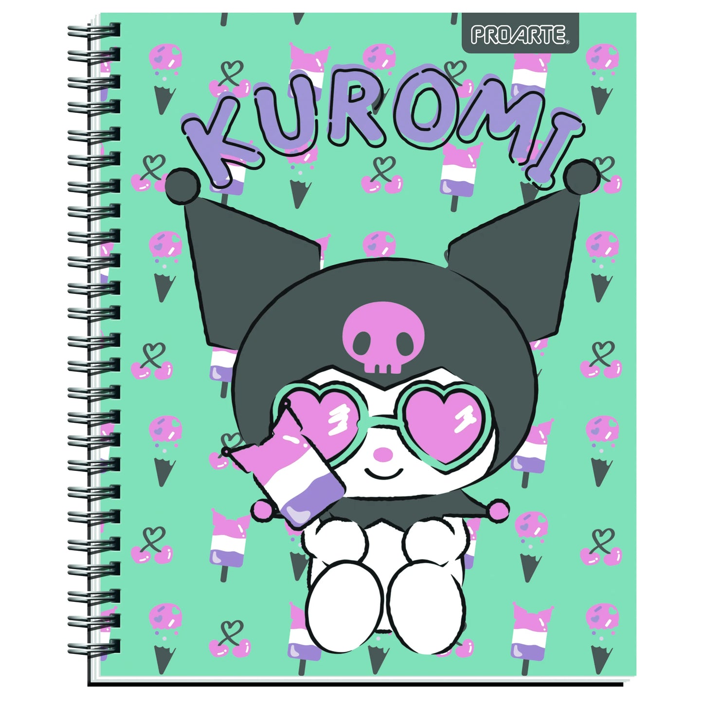 Cuadernos Universitarios Kuromi Pack 10 Unidades 100 hojas