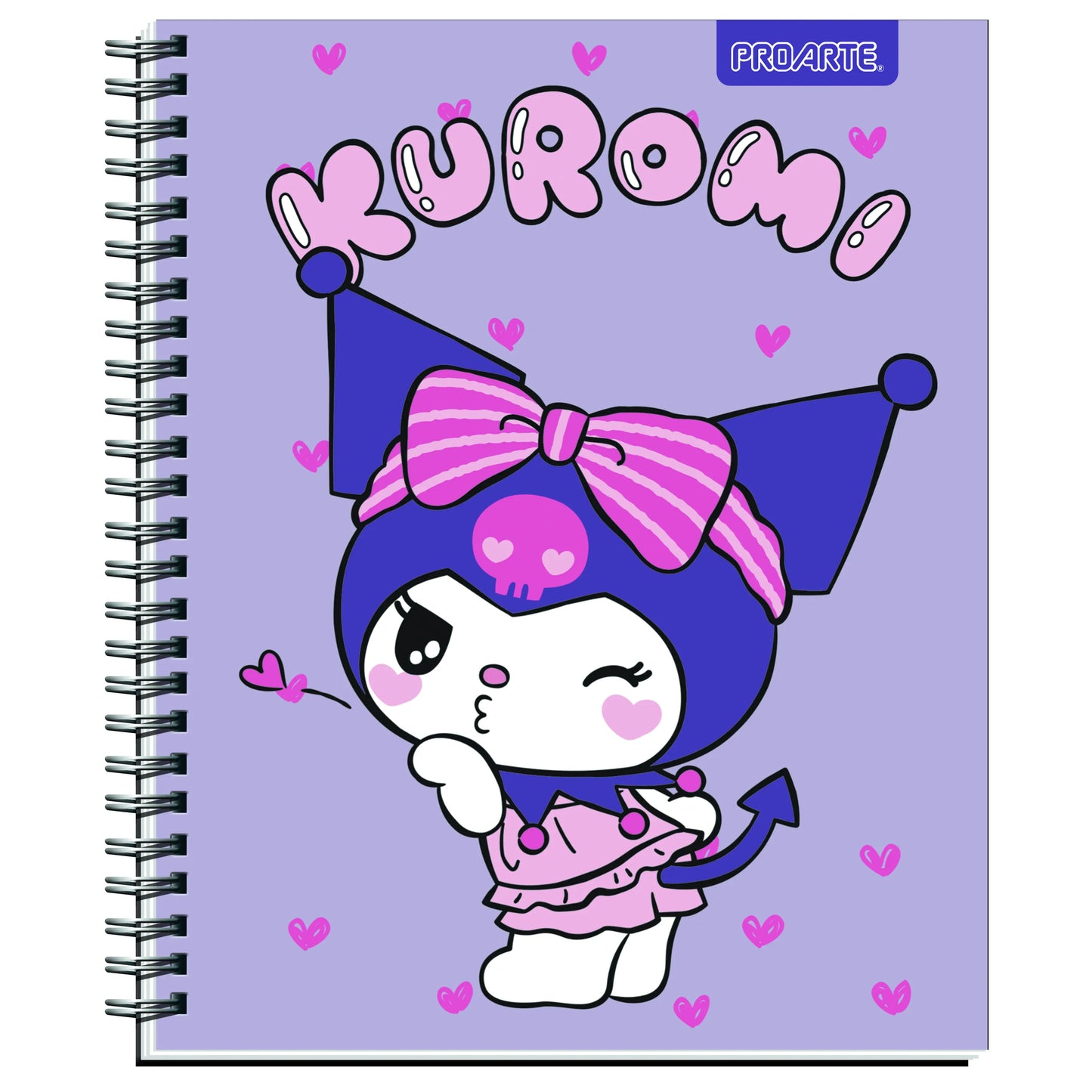 Cuadernos Universitarios Kuromi Pack 10 Unidades 100 hojas