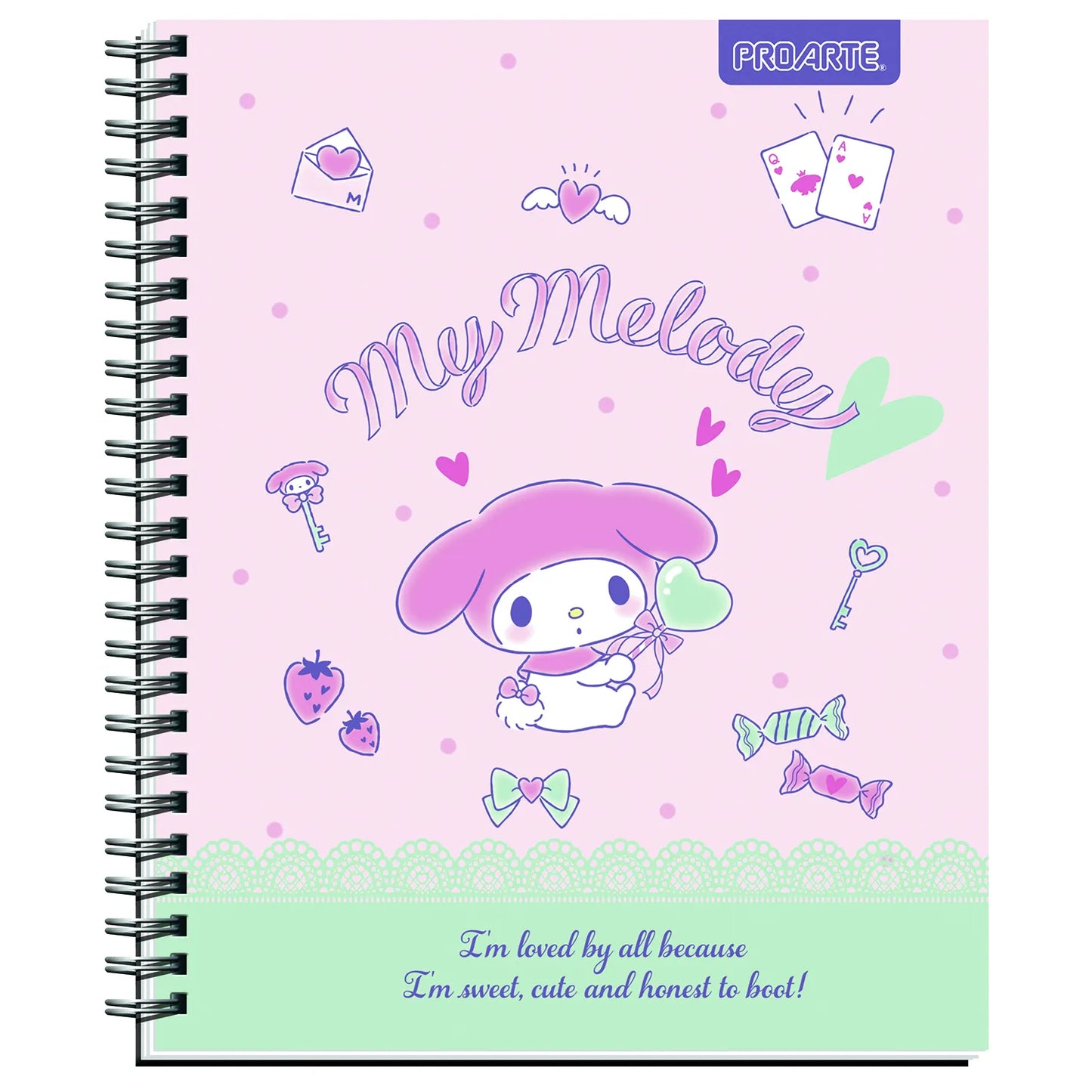 Cuadernos Universitarios My Melody Pack 10 Unidades 100 hojas