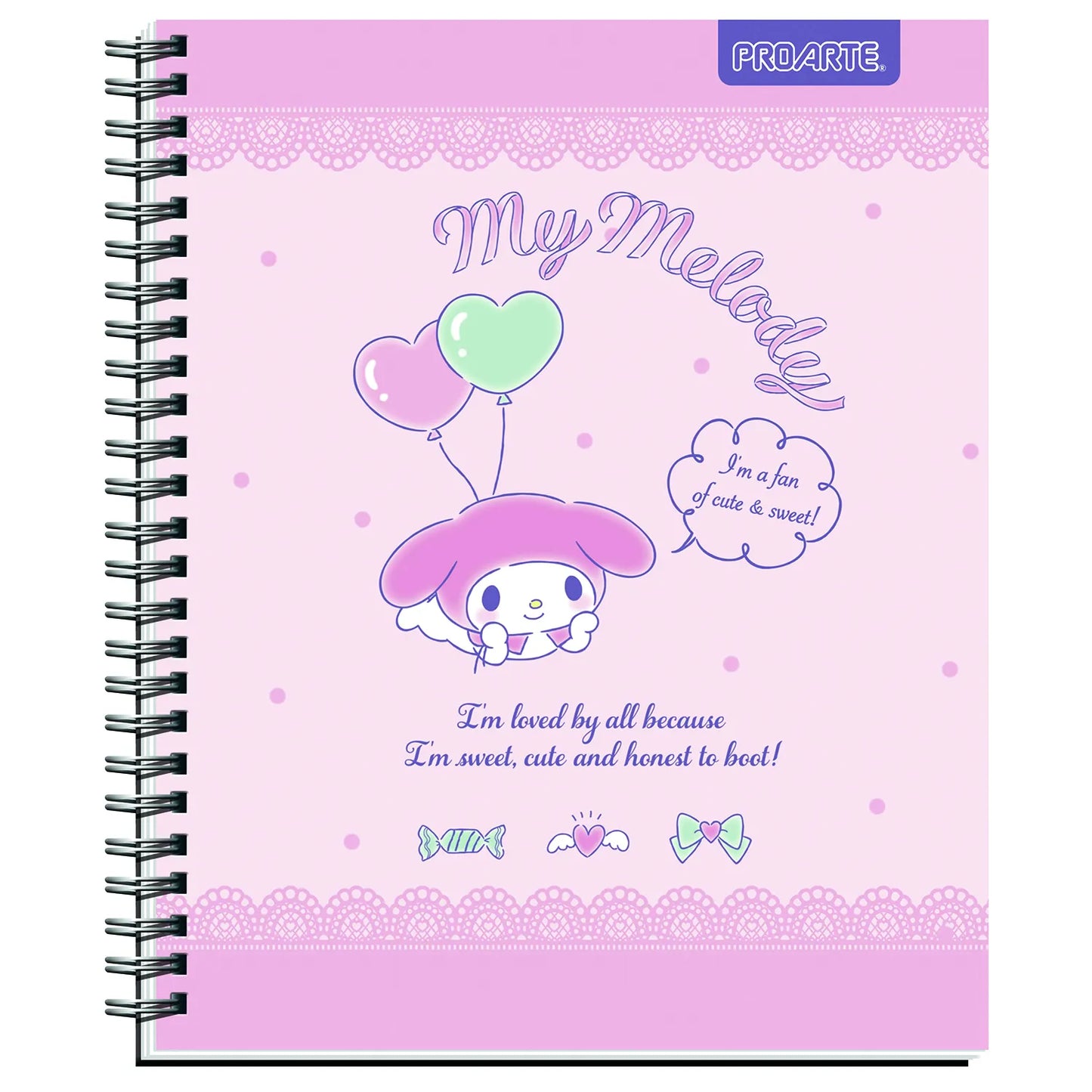 Cuadernos Universitarios My Melody Pack 10 Unidades 100 hojas