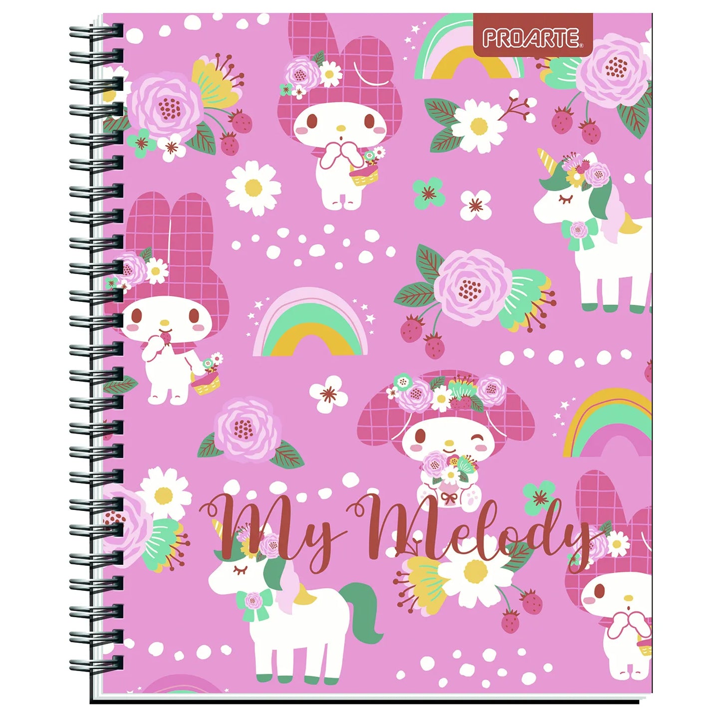 Cuadernos Universitarios My Melody Pack 10 Unidades 100 hojas