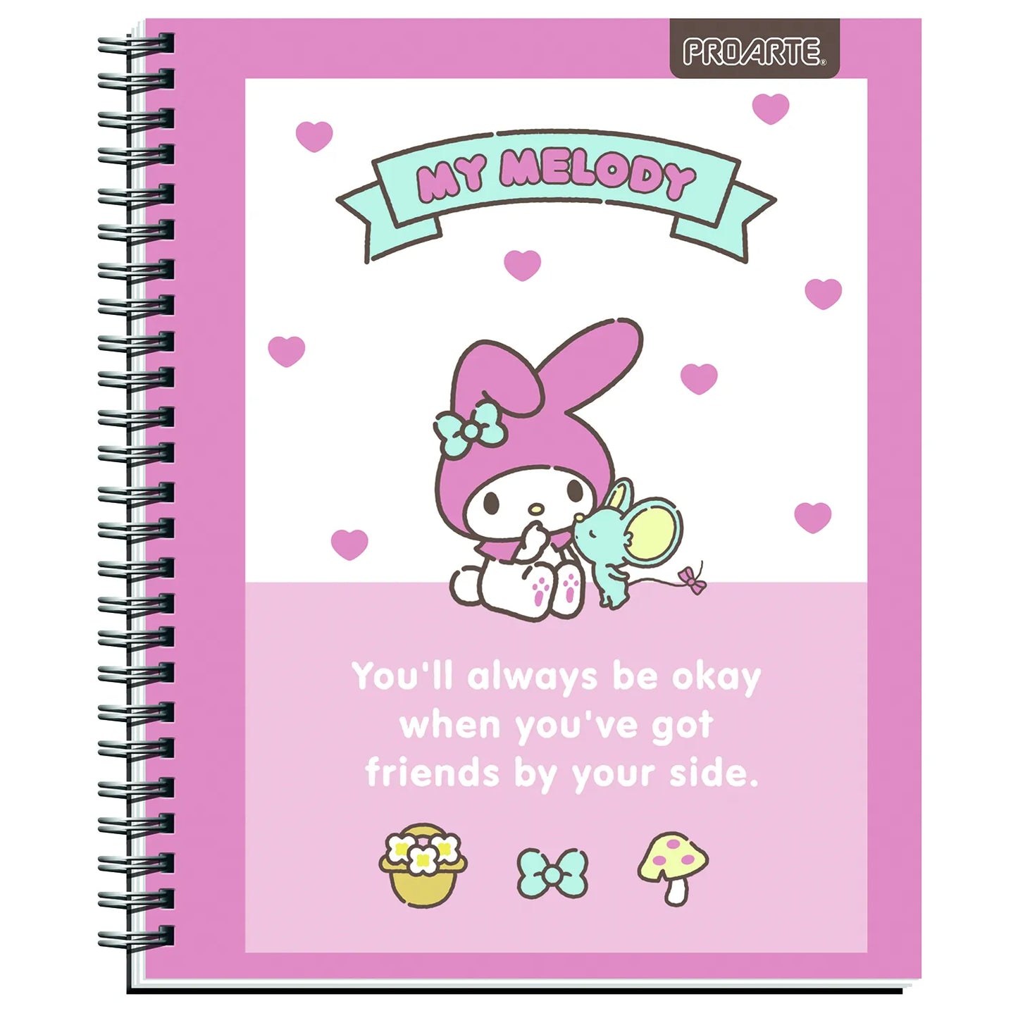 Cuadernos Universitarios My Melody Pack 10 Unidades 100 hojas