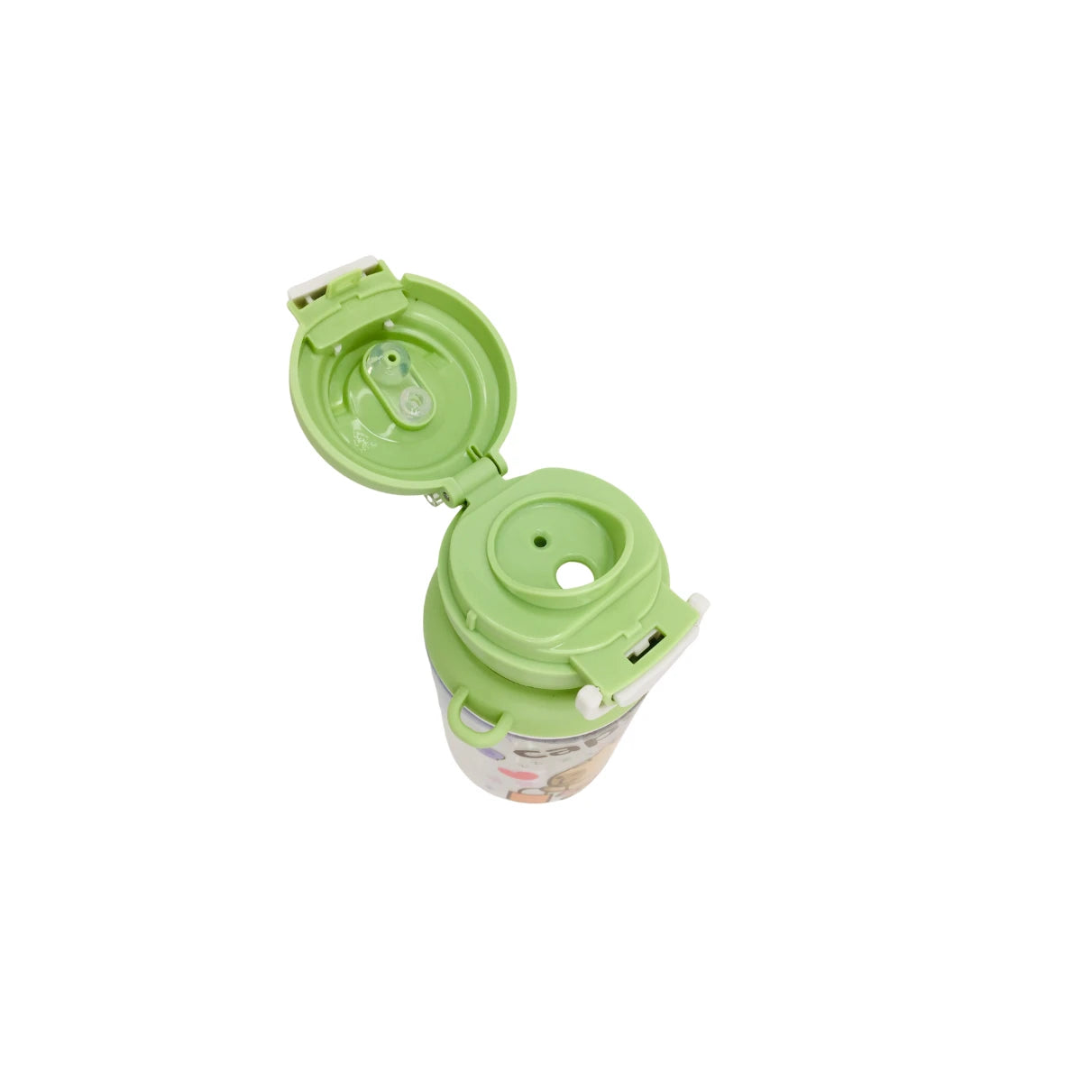 Botella Portatil De Agua Capibara Doble Boquilla Kawaii Con Colgante Cute
