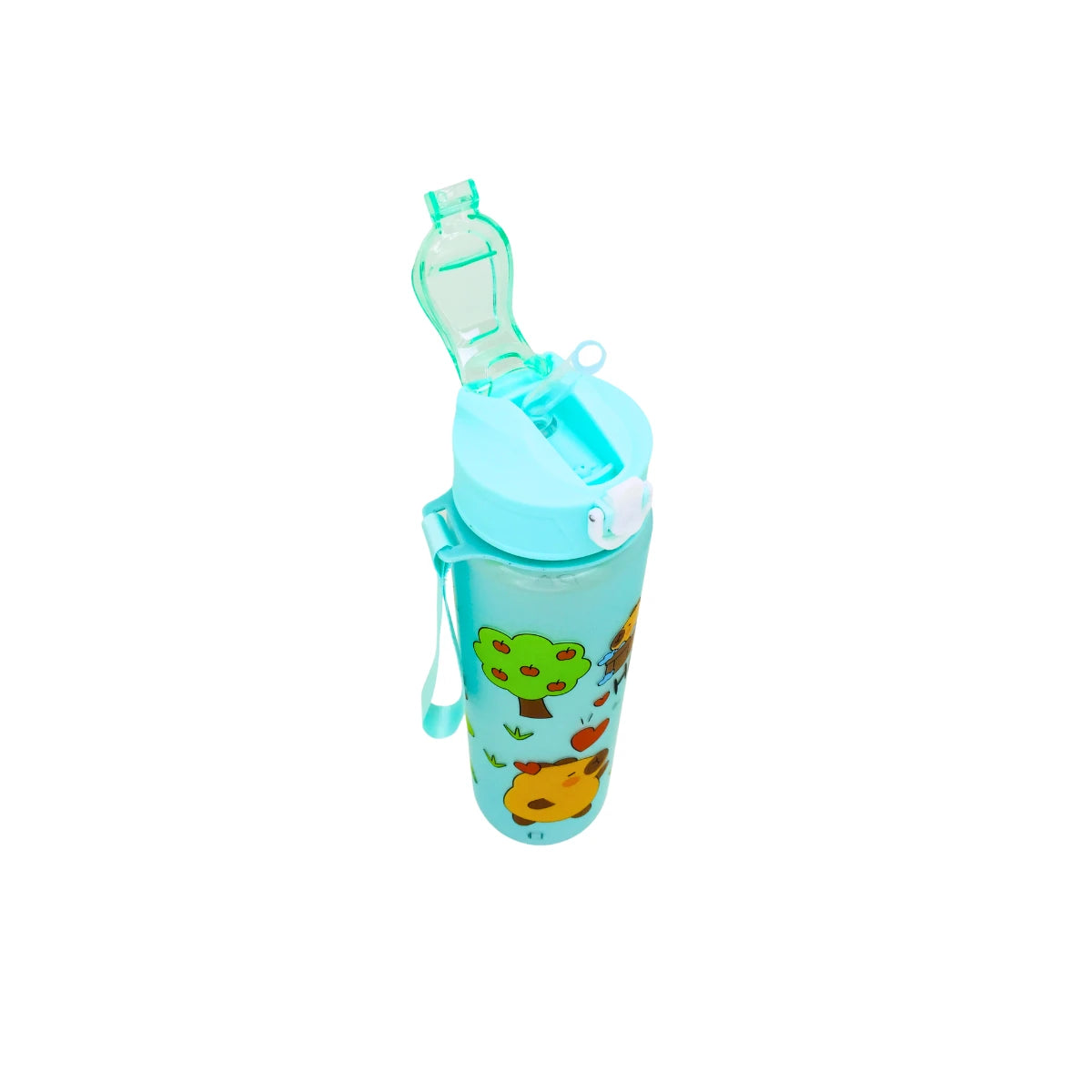 Botella Portatil De Agua Capybara Kawaii 800ml Cute Capibara