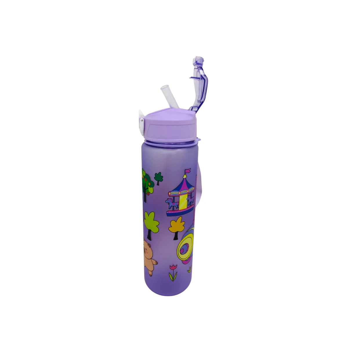 Botella Portatil De Agua Capybara Kawaii 800ml Cute Capibara