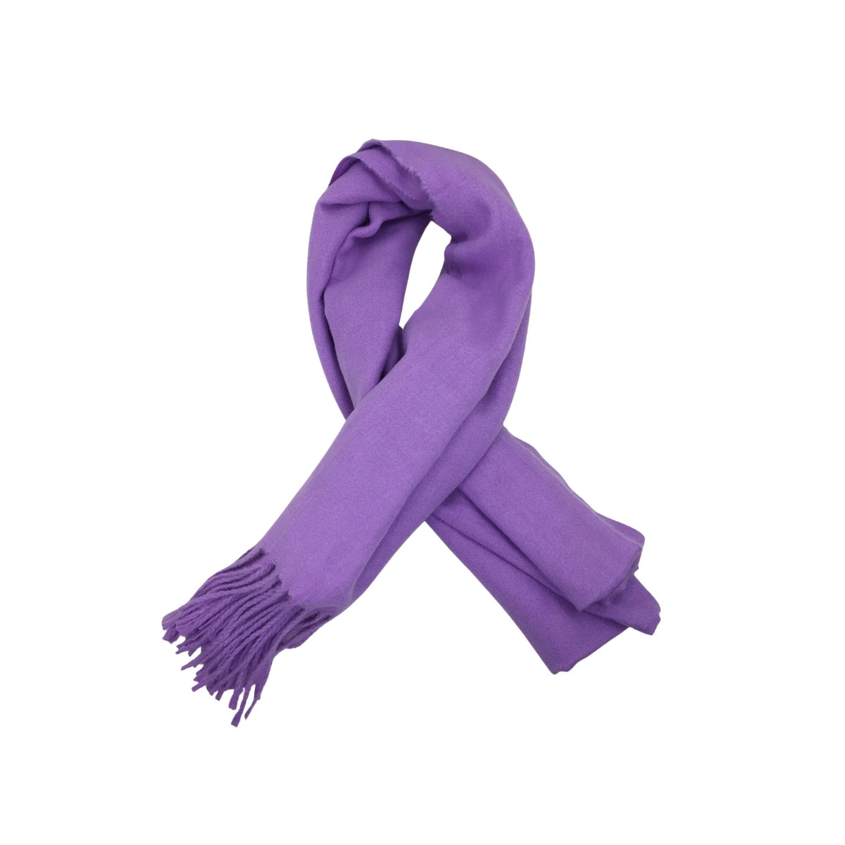Maxi Bufanda Calentitas Invierno Unisex Colores 180cm X 35cm