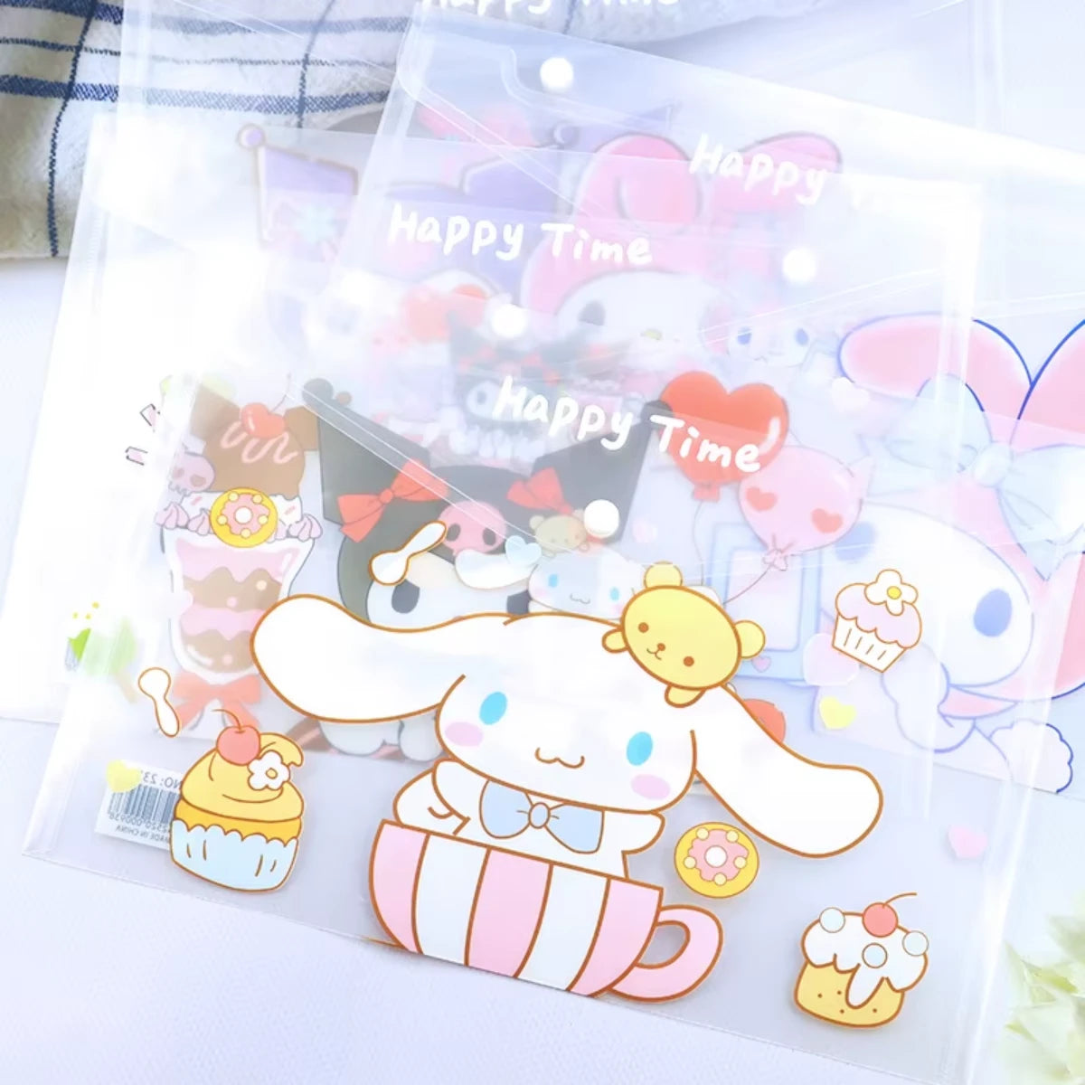 Carpeta Organizador Sanrio Kawaii Kuromi My Melody Cinnamoroll