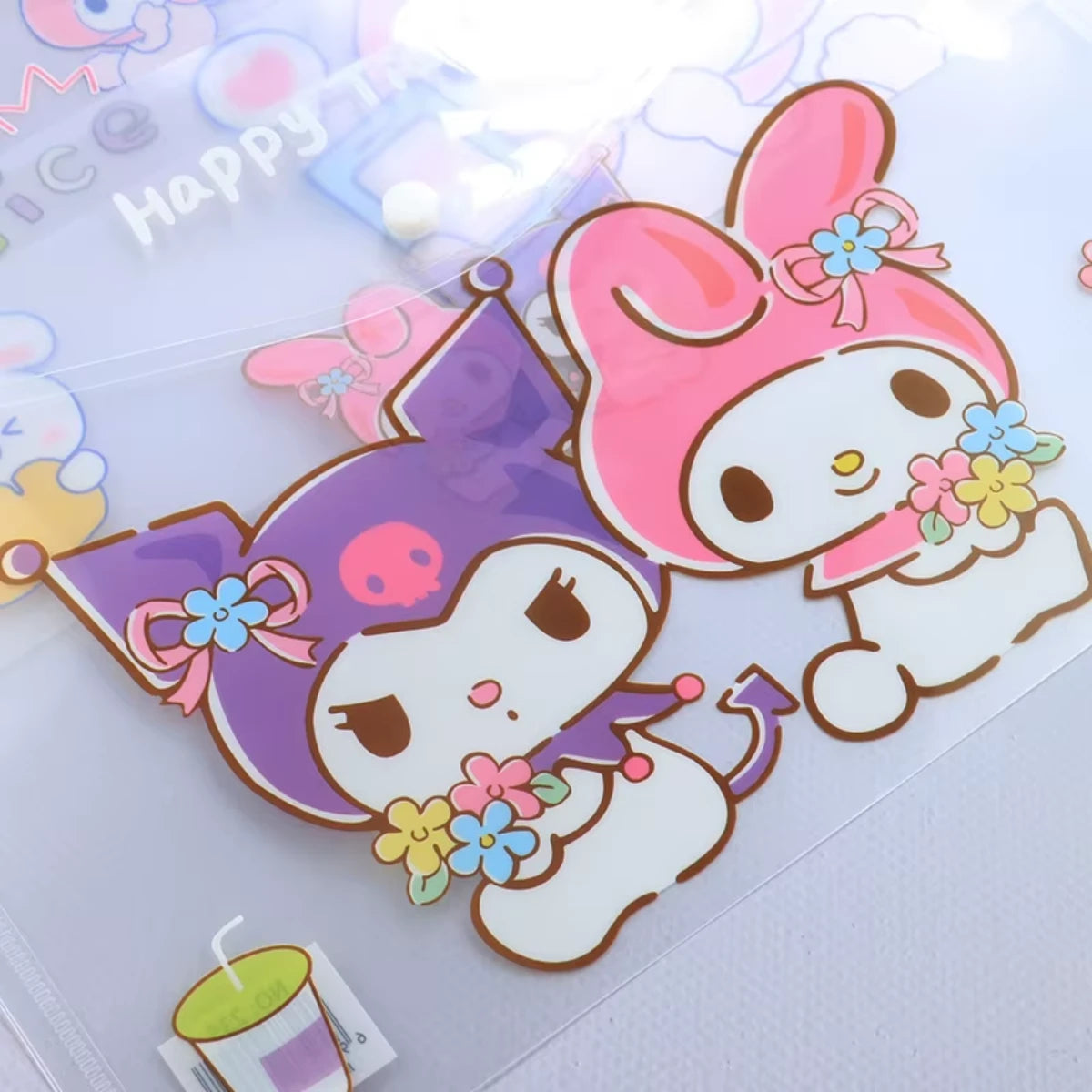 Carpeta Organizador Sanrio Kawaii Kuromi My Melody Cinnamoroll