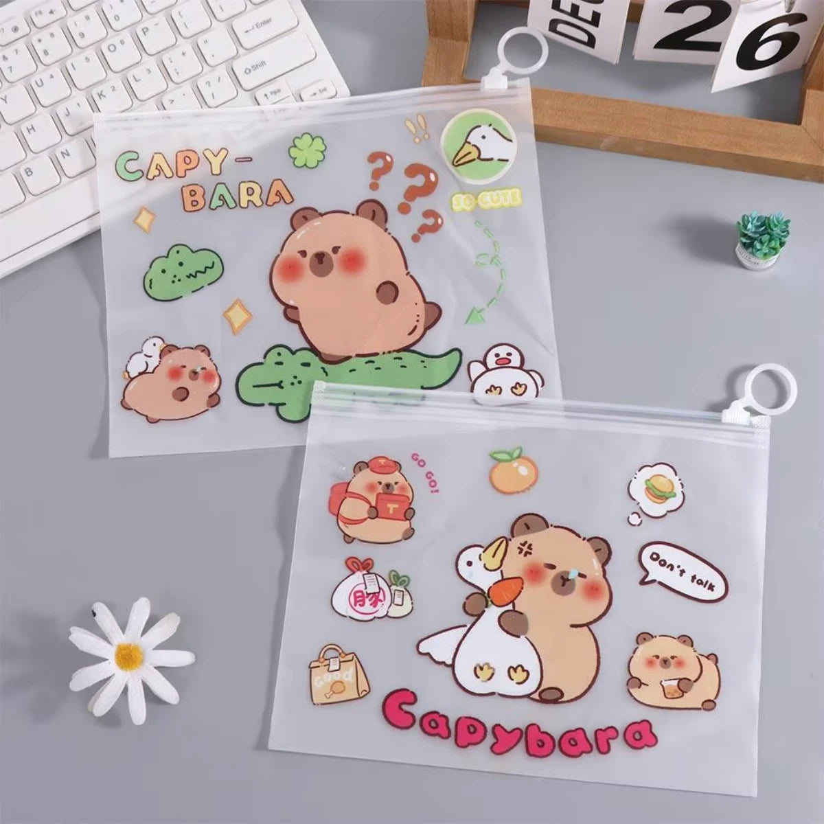 Carpeta Capibara Organizador Diseño Capibara Kawaii