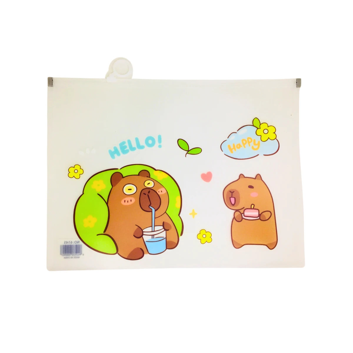 Carpeta Capibara Organizador Diseño Capibara Kawaii