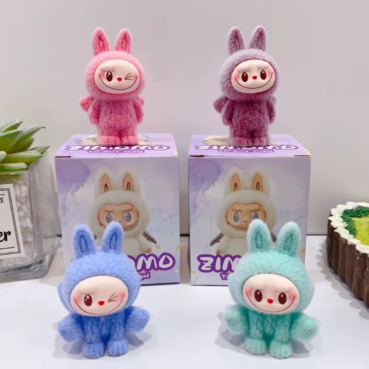 Labubu Mini Figurita Zimomo Sorpresa Coleccion