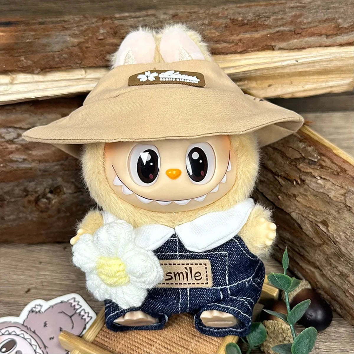 Labubu Ropa Accesorios Cambia Ropita Conjunto Jardinera