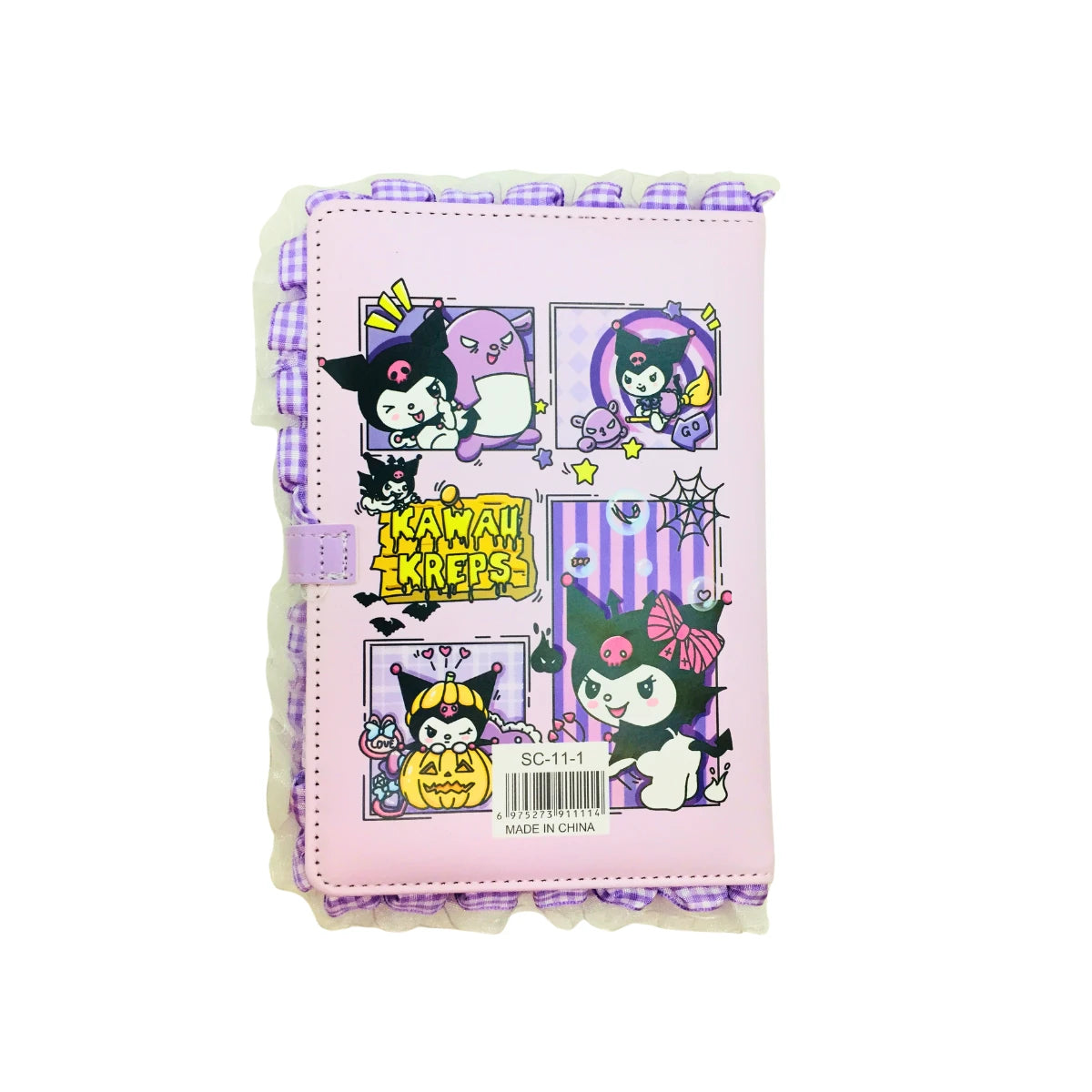 Libreta Planner Kuromi Tipo Agenda Sanrio Kawaii Cute