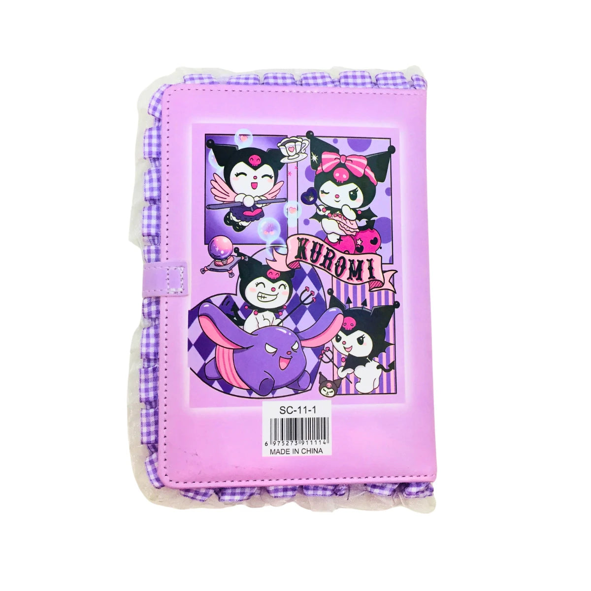 Libreta Planner Kuromi Tipo Agenda Sanrio Kawaii Cute