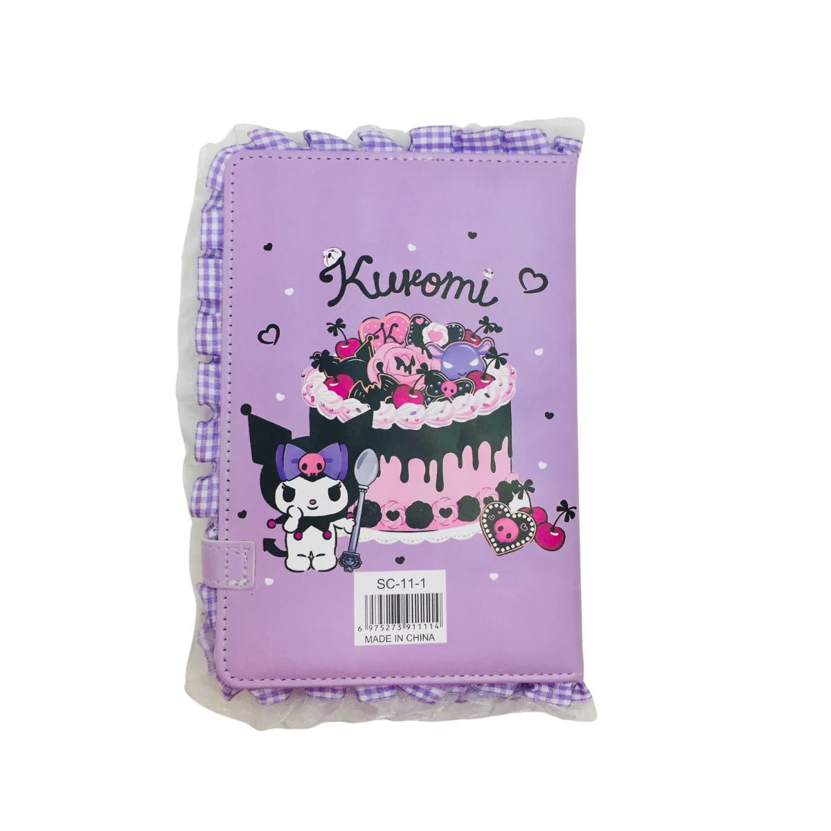 Libreta Planner Kuromi Tipo Agenda Sanrio Kawaii Cute