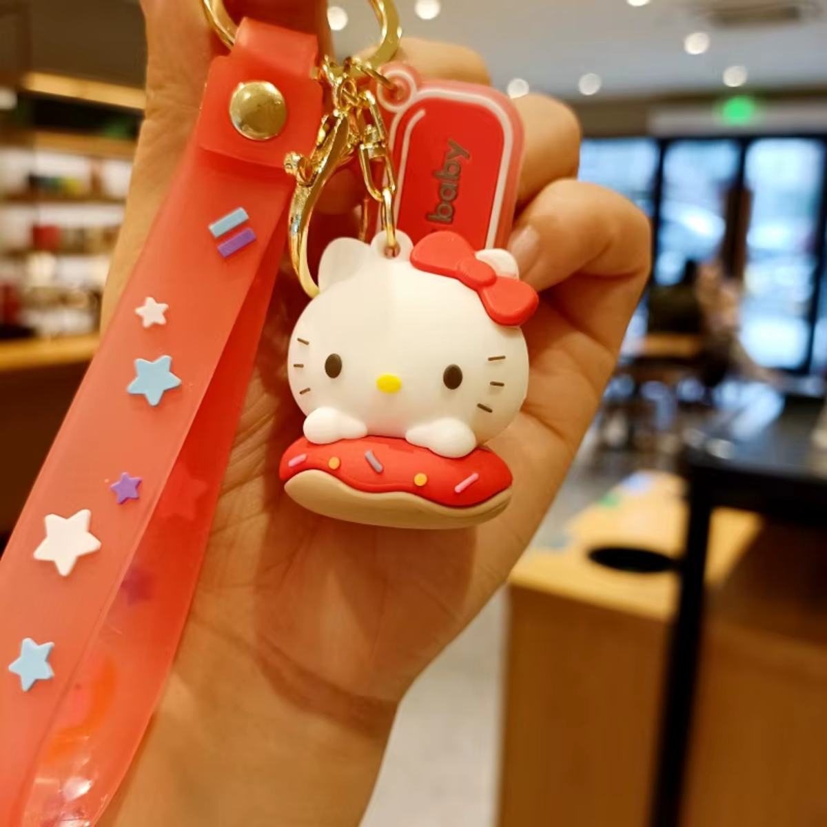 Llavero Hello Kitty Sanrio Donuts Kawaii