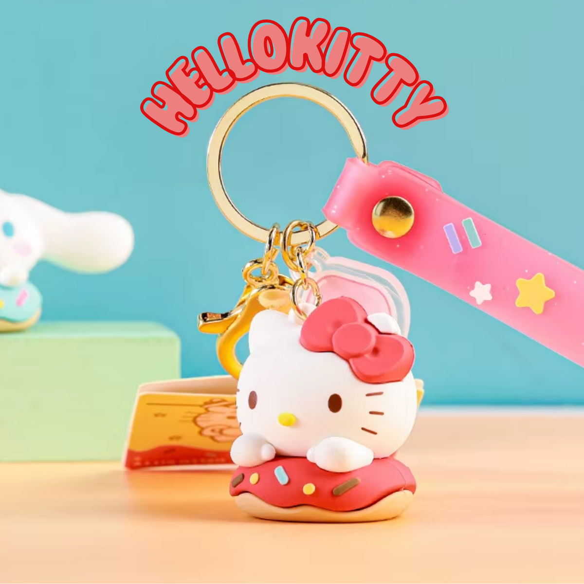 Llavero Hello Kitty Sanrio Donuts Kawaii