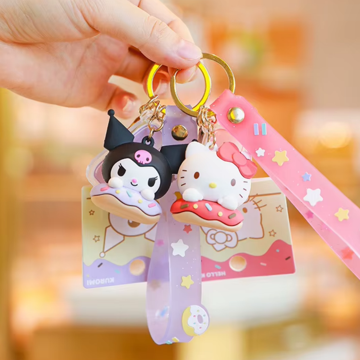 Llavero Hello Kitty Sanrio Donuts Kawaii