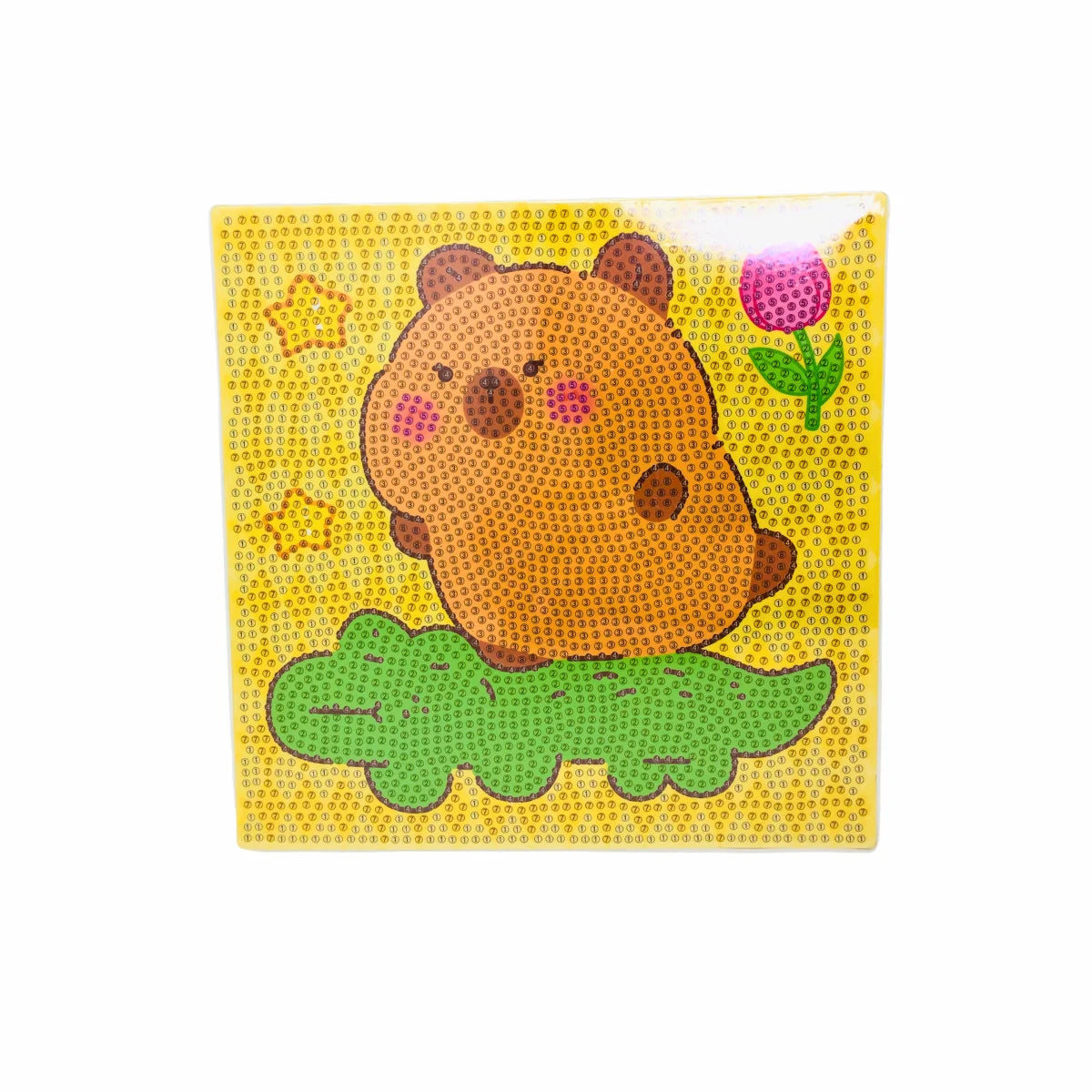 Pintura De Diamante Capybara Cuadro 20x20 Kit Completo