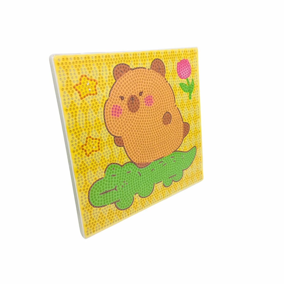 Pintura De Diamante Capybara Cuadro 20x20 Kit Completo