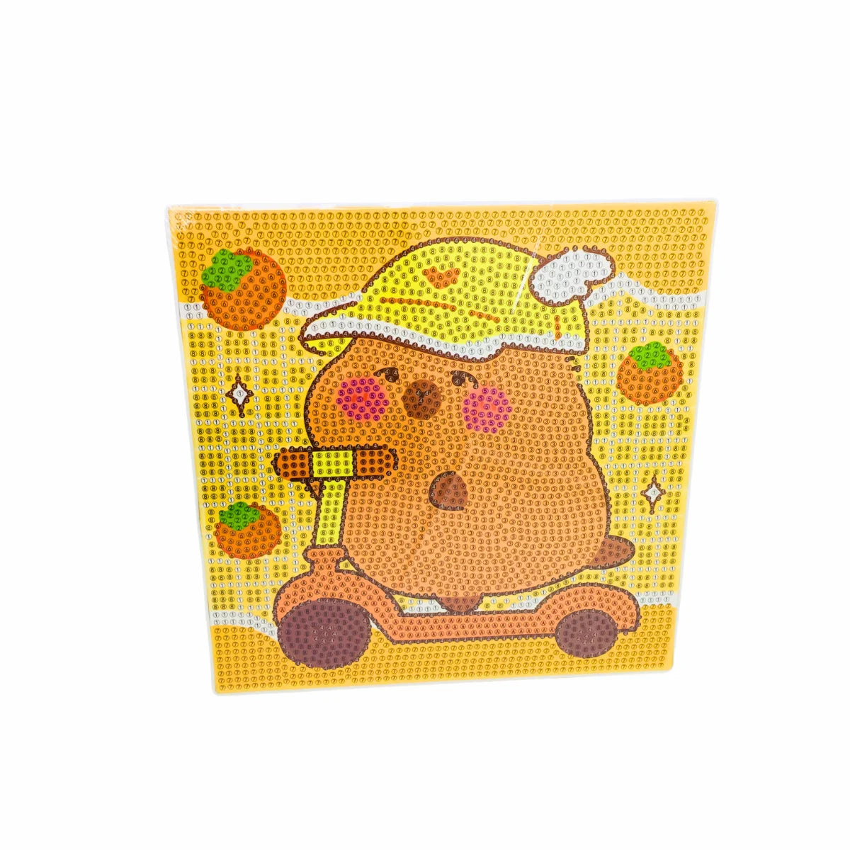 Pintura De Diamante Capybara Cuadro 20x20 Kit Completo