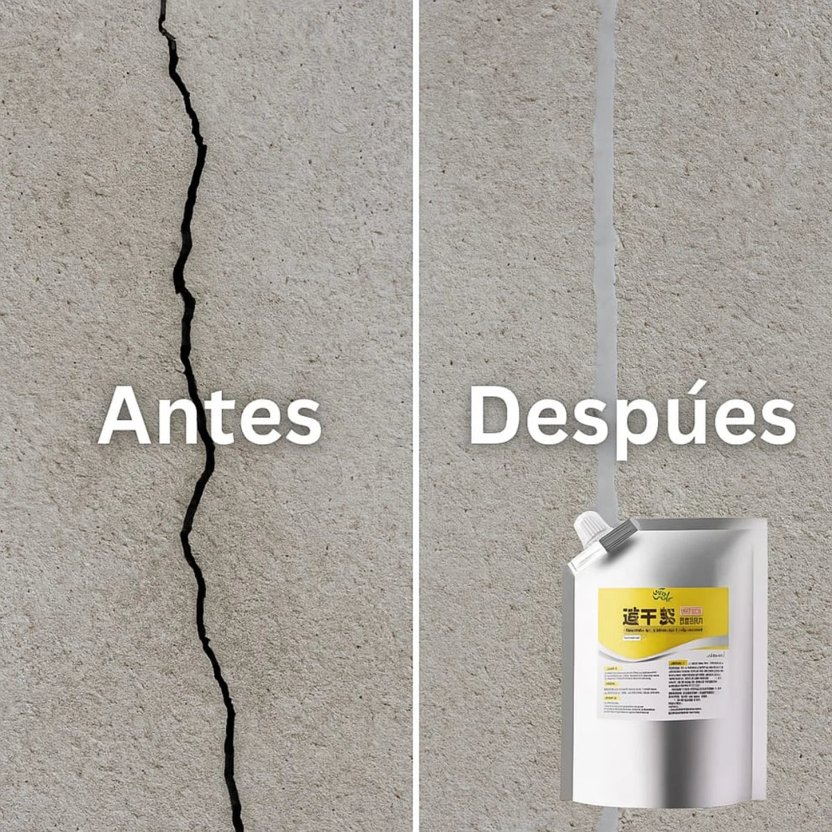 Adhesivo Sellador Para Reparacion De Grietas 500g