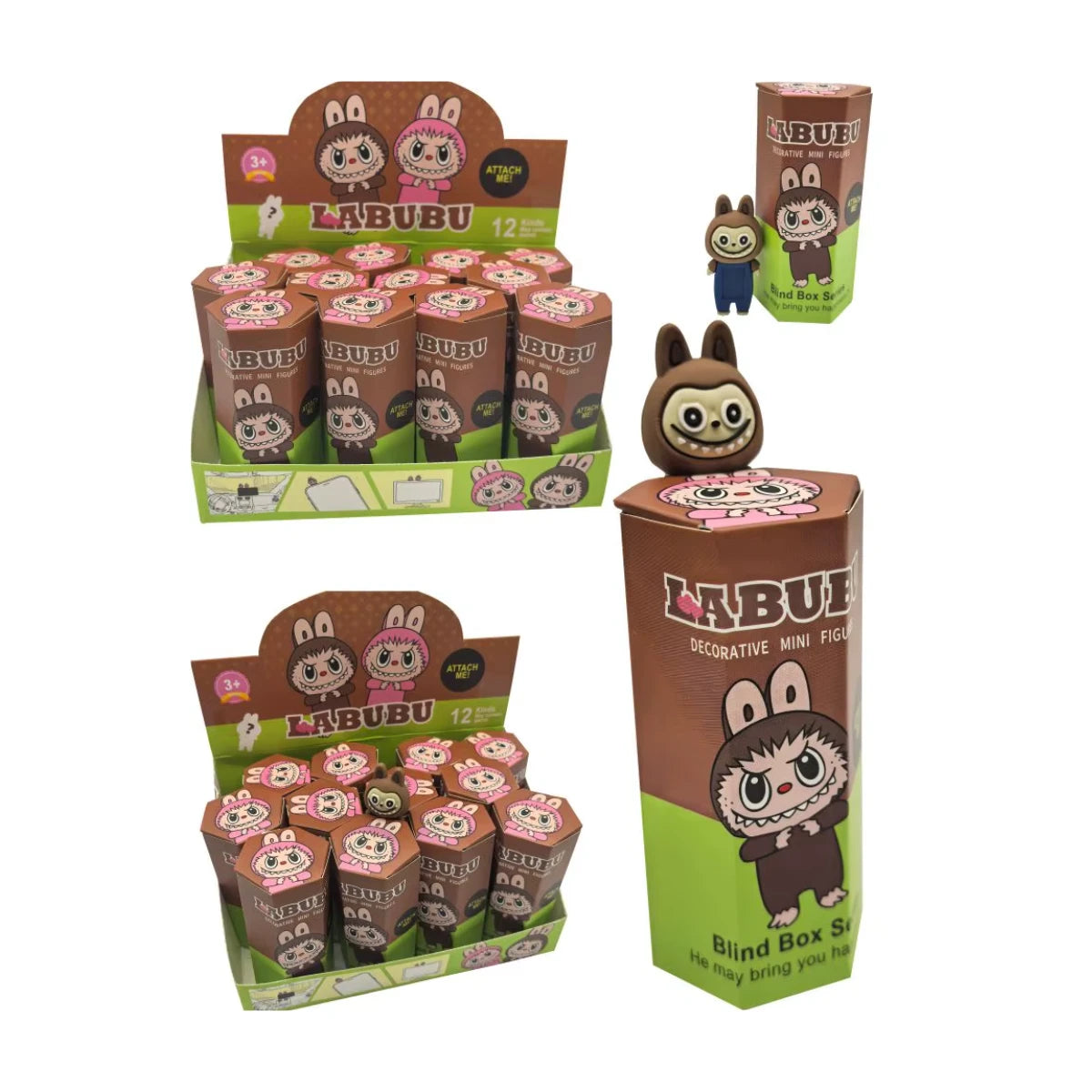 Sonny Angel Labubu Hippers Caja Sopresa Coleccionable