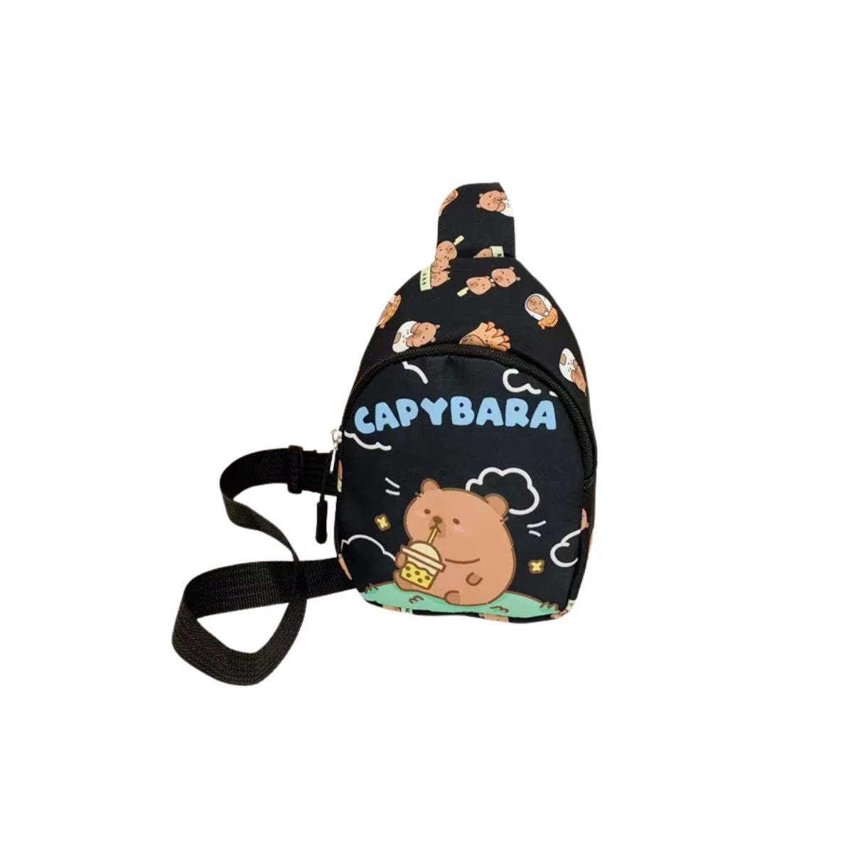 Bolso Kawaii Capibara Banano Viaje Bolsito Cute Capybara