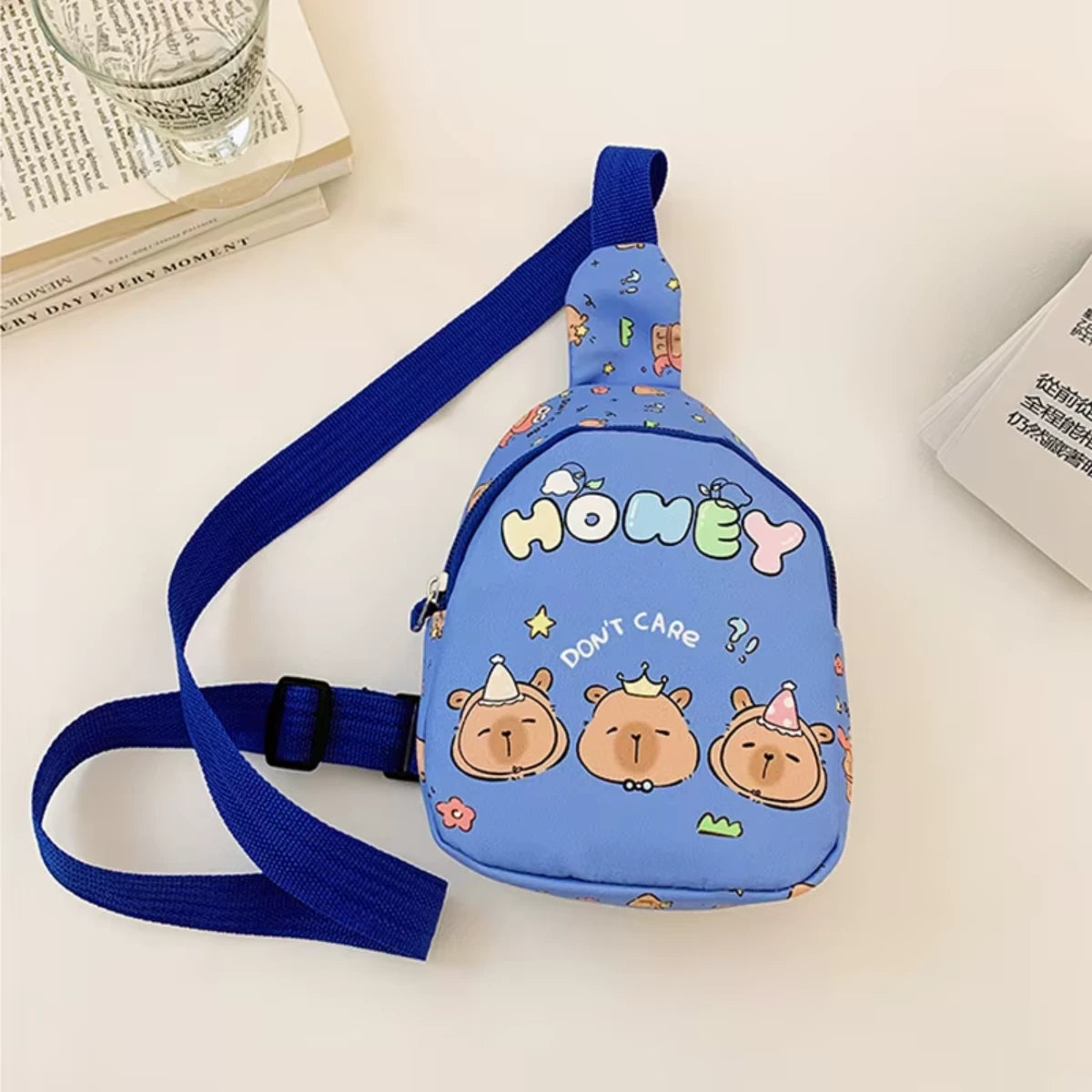 Bolso Kawaii Capibara Banano Viaje Bolsito Cute Capybara