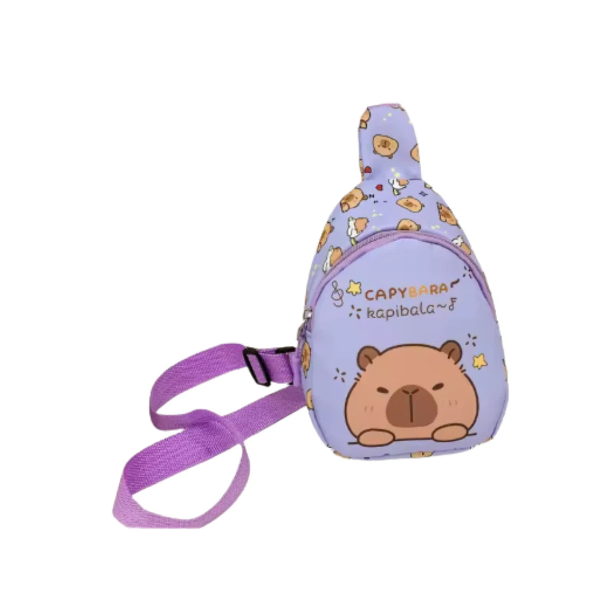 Bolso Kawaii Capibara Banano Viaje Bolsito Cute Capybara
