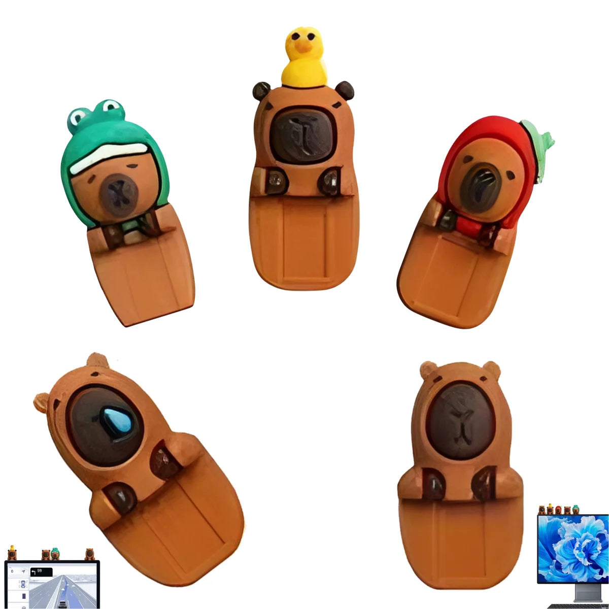 Capibara Sonny Angels Caja Sorpresa Capibara Para Celular