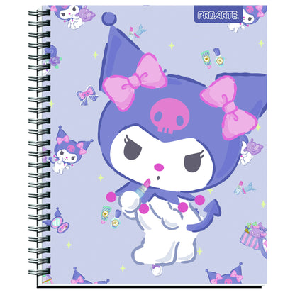 Cuadernos Universitarios Kuromi Pack 10 Unidades 100 hojas