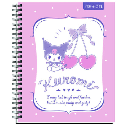 Cuadernos Universitarios Kuromi Pack 10 Unidades 100 hojas