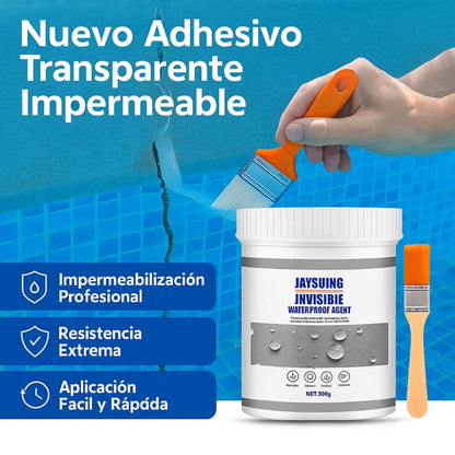 Sellador Tapagotera Adhesivo Impermeable Líquido 300g Techo Fugas Gris