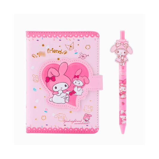 Libreta Kawaii Sanrio My Melody Diario De Vida Con Lápiz