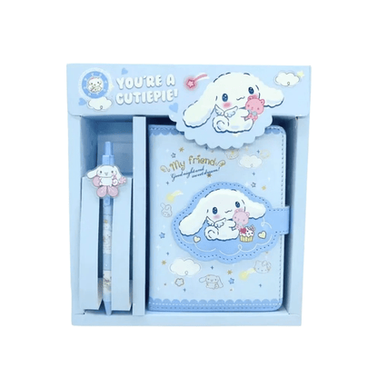 Libreta Kawaii Sanrio Cinnamoroll Diario De Vida Con Lápiz