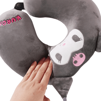 Almohada De Cuello Para Viajes Sanrio Hello Kitty Kuromi