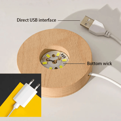 Lámpara Bola De Cristal LED Diseños