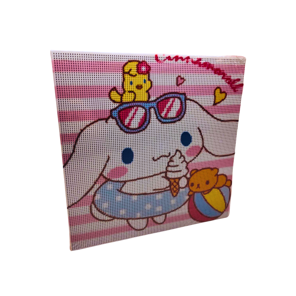 Bordado Pintura Diamantes Sanrio 30x30 Kit Completo