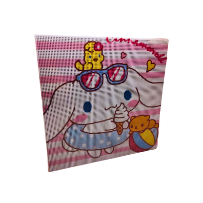 Bordado Pintura Diamantes Sanrio 30x30 Kit Completo