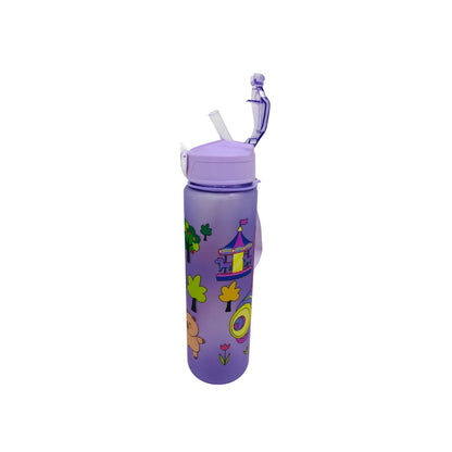 Botella Portatil De Agua Capybara Kawaii 800ml Cute Capibara