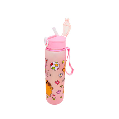 Botella Portatil De Agua Capybara Kawaii 800ml Cute Capibara