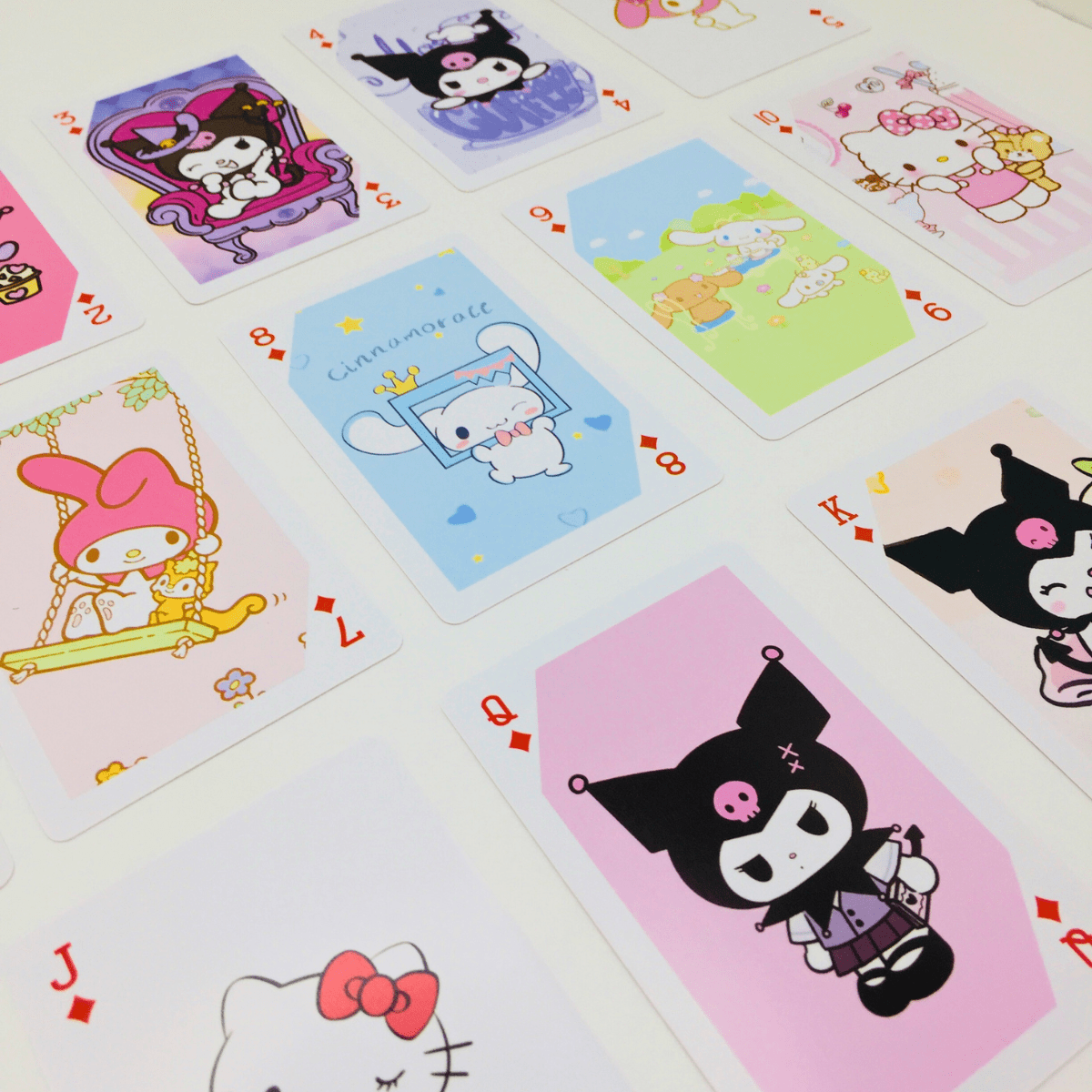 Juego De Cartas Póker Kawaii Sanrio Personajes