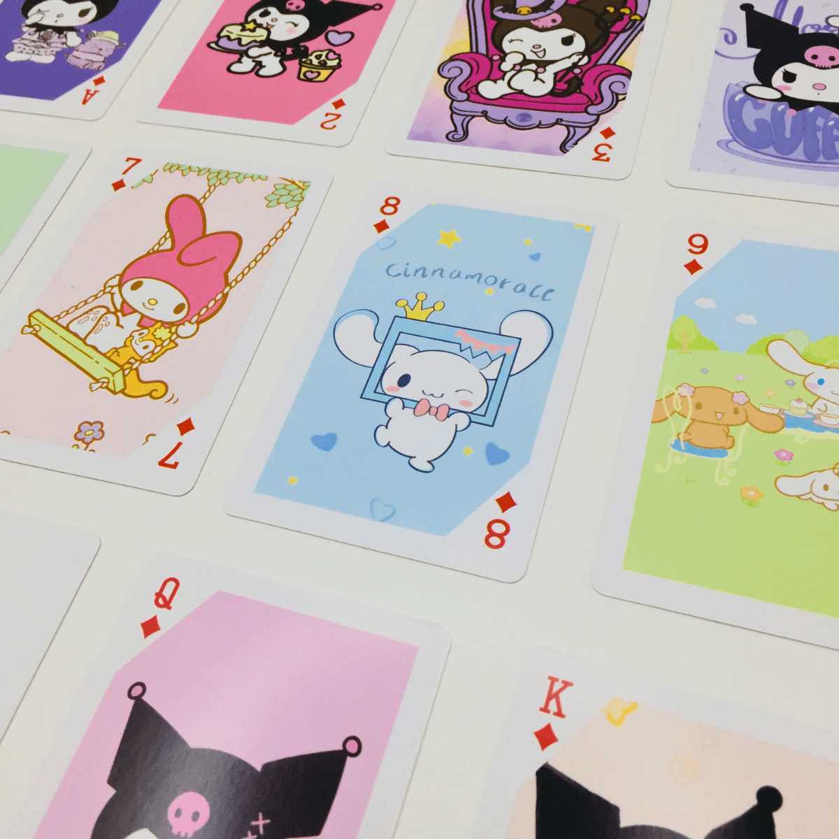 Juego De Cartas Póker Kawaii Sanrio Personajes