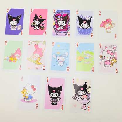 Juego De Cartas Póker Kawaii Sanrio Personajes