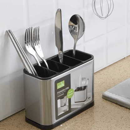 Organizador De Cubiertos De Acero Inoxidable Para Cocina