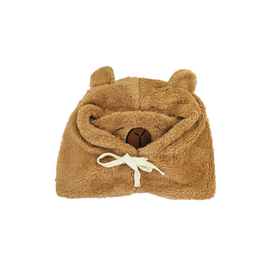 Gorro Con Cuello Tapabocas Pasamontaña Capibara Frío Niños