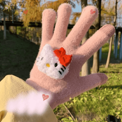 Guantes De Lana Sanrio Para Niñas